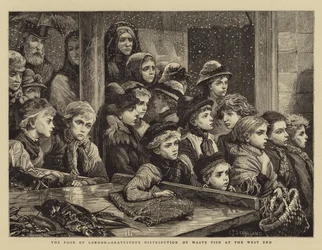 The Poor of London, gratis distribution af affaldsfisk i West End